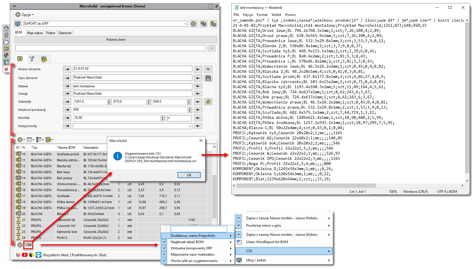 MacroSolid CSV 2