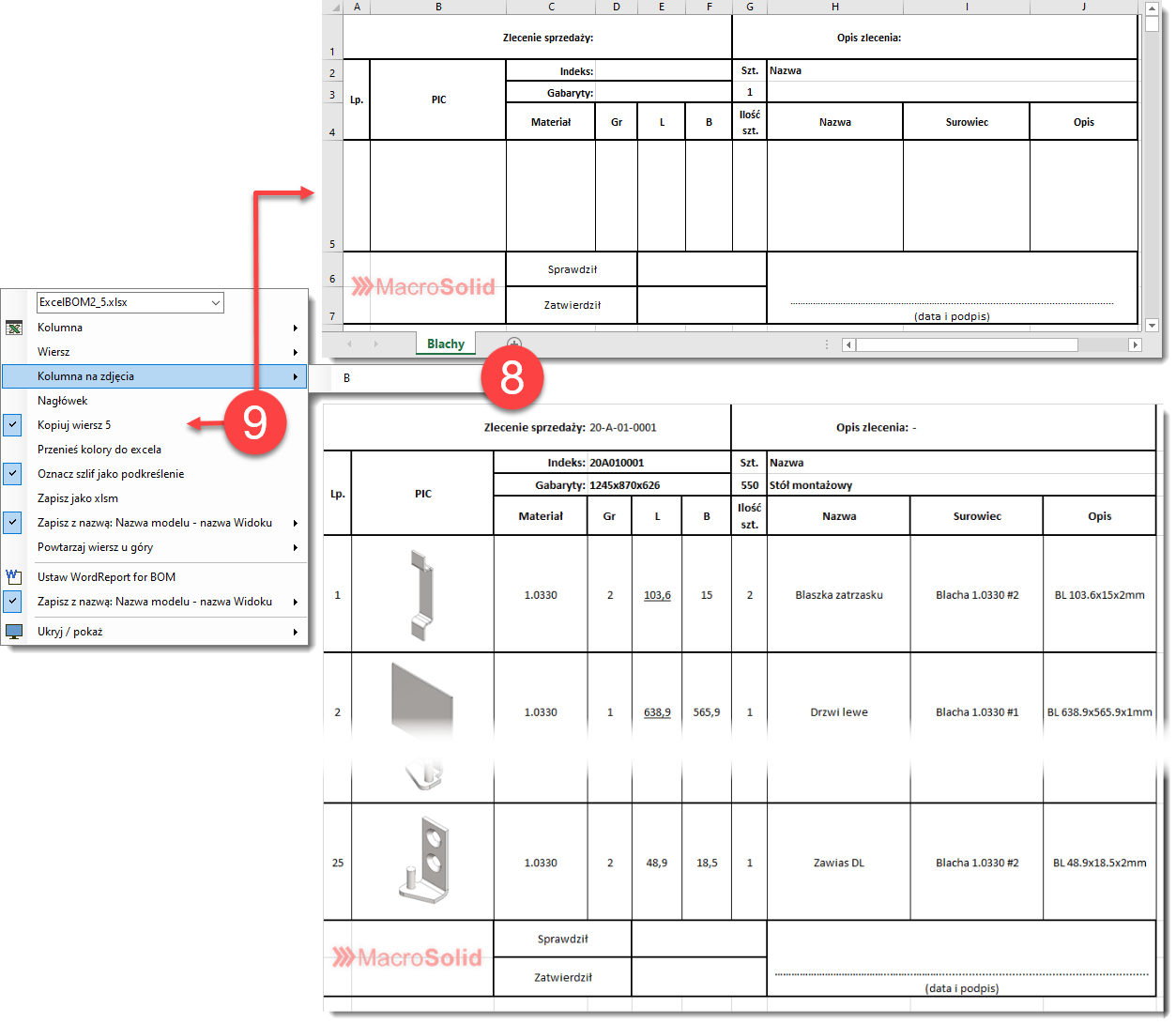 MacroSolid ExcelBOM2 3